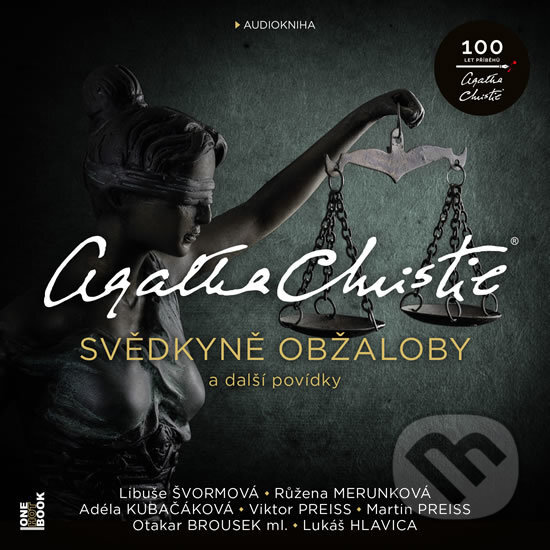 Audiokniha: Svědkyně obžaloby a další povídky (Agatha Christie). OneHotBook, 2020 Audiokniha: Svědkyně obžaloby a další povídky (Agatha Christie). OneHotBook, 2020