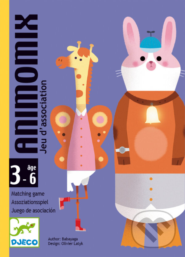 Spoločenská hra: Animomix (Djeco). Djeco, 2020 Spoločenská hra: Animomix (Djeco). Djeco, 2020