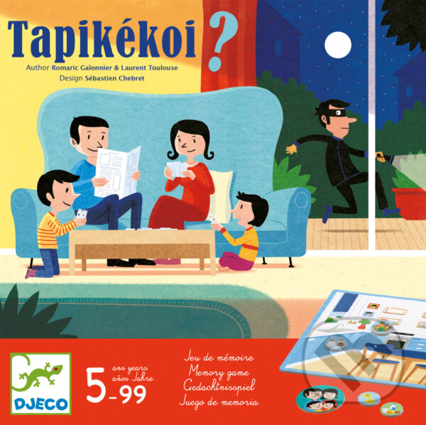 Spoločenská hra: Tapikékoi (Djeco). Djeco, 2020 Spoločenská hra: Tapikékoi (Djeco). Djeco, 2020