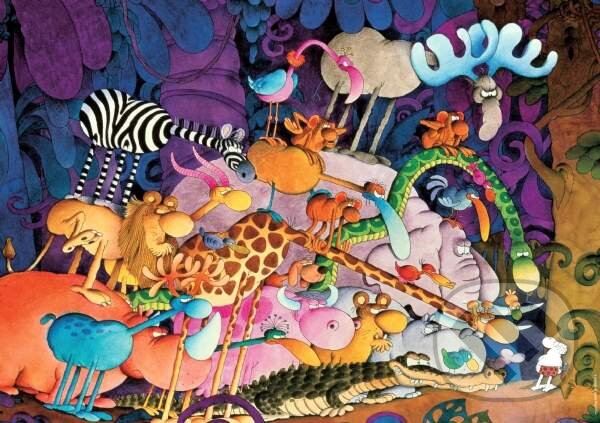 Puzzle: Mordillo, Tarzan (Heye). Heye Puzzle: Mordillo, Tarzan (Heye). Heye