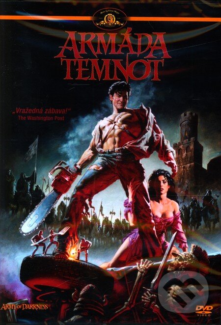 Film: Armáda temnôt (Sam Raimi) (DVD). Magicbox, 1992 Film: Armáda temnôt (Sam Raimi) (DVD). Magicbox, 1992