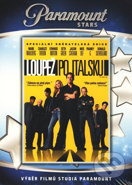 Film: Lúpež po taliansky (F. Gary Gray) (DVD). Magicbox, 2003 Film: Lúpež po taliansky (F. Gary Gray) (DVD). Magicbox, 2003