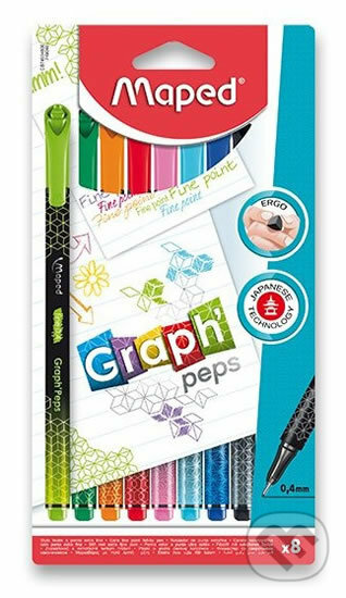 Maped - Liner Graph Peps Premium 0,4 mm 8 ks (Maped). Maped, 2020 Maped - Liner Graph Peps Premium 0,4 mm 8 ks (Maped). Maped, 2020