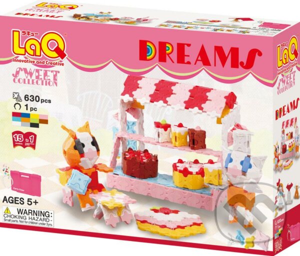 Společenská hra: LaQ stavebnica Sweet Collection DREAMS (iOTOBO). iOTOBO, 2020 Společenská hra: LaQ stavebnica Sweet Collection DREAMS (iOTOBO). iOTOBO, 2020