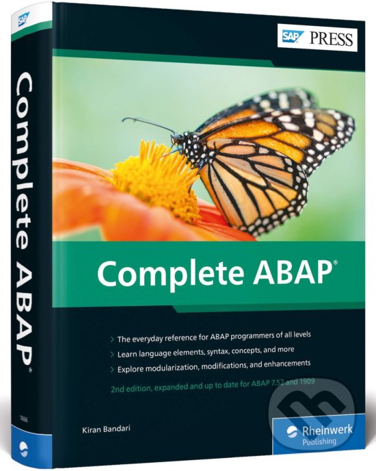 Kniha: Complete ABAP (Kiran Bandari). SAP Press, 2020 Kniha: Complete ABAP (Kiran Bandari). SAP Press, 2020