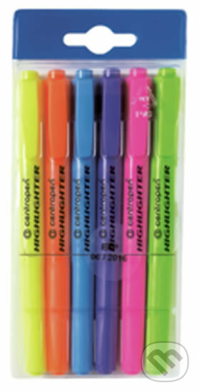 Centropen Zvýrazňovač 8722 (6 ks) (Centropen). Centropen, 2020 Centropen Zvýrazňovač 8722 (6 ks) (Centropen). Centropen, 2020