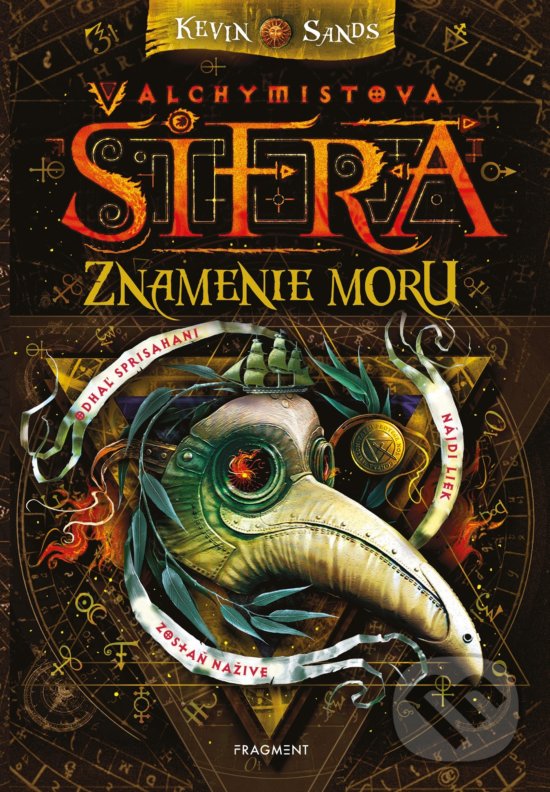 Kniha: Alchymistova šifra: Znamenie moru (Kevin Sands). Fragment, 2020 Kniha: Alchymistova šifra: Znamenie moru (Kevin Sands). Fragment, 2020