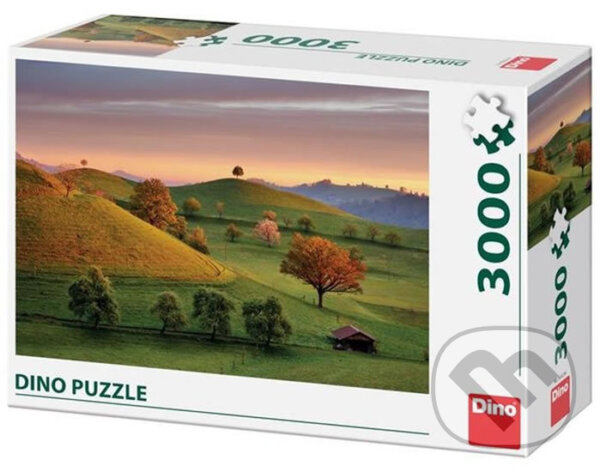 Puzzle: Pohádkový východ slunce (Dino). Dino, 2020 Puzzle: Pohádkový východ slunce (Dino). Dino, 2020