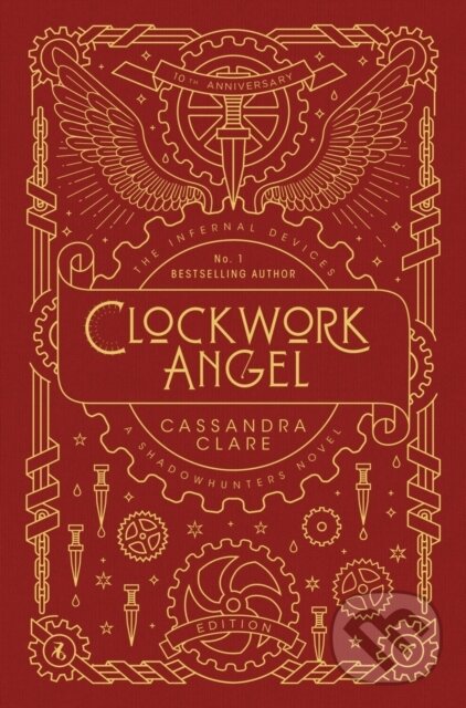 Kniha: Clockwork Angel (Cassandra Clare). Walker books, 2019 Kniha: Clockwork Angel (Cassandra Clare). Walker books, 2019
