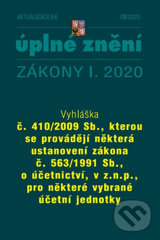 Aktualizace I/6 2020 (Poradce s.r.o.). Poradce s.r.o., 2020 Aktualizace I/6 2020 (Poradce s.r.o.). Poradce s.r.o., 2020