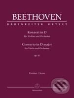 Kniha: Koncert D dur pro housle a orchestr op. 61 (Ludwig van Beethoven). Bärenreiter Praha Kniha: Koncert D dur pro housle a orchestr op. 61 (Ludwig van Beethoven). Bärenreiter Praha