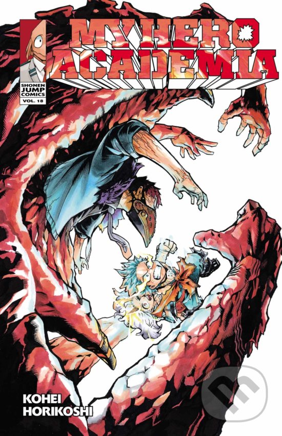 Kniha: My Hero Academia 18 (Kohei Horikoshi). Viz Media, 2019 Kniha: My Hero Academia 18 (Kohei Horikoshi). Viz Media, 2019