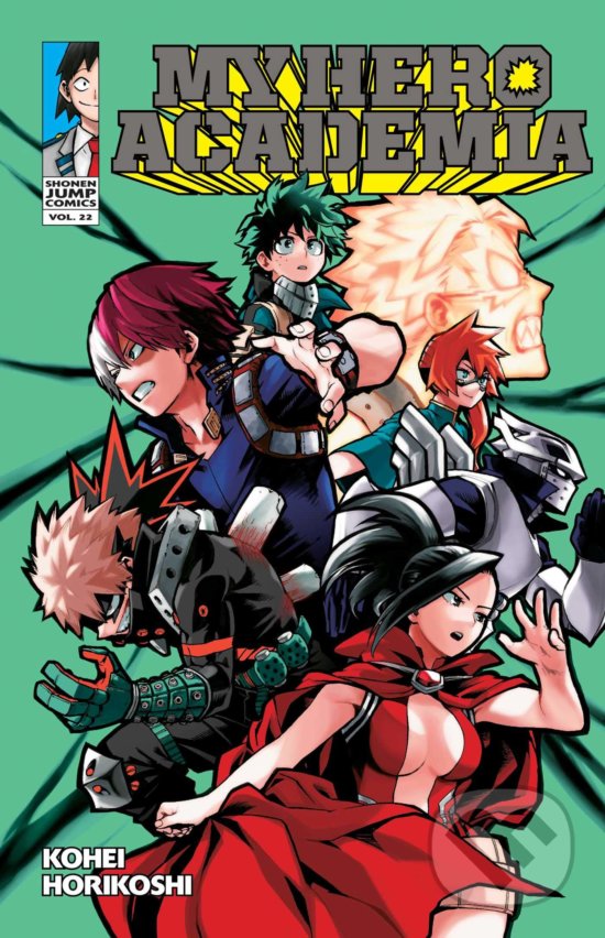 Kniha: My Hero Academia 22 (Kohei Horikoshi). Viz Media, 2019 Kniha: My Hero Academia 22 (Kohei Horikoshi). Viz Media, 2019