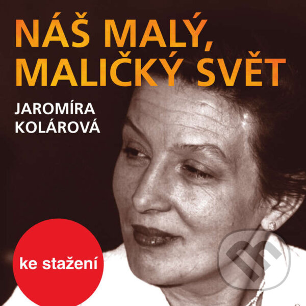 Audiokniha: Náš malý, maličký svět (Jaromíra Kolárová). Český rozhlas, 2014 Audiokniha: Náš malý, maličký svět (Jaromíra Kolárová). Český rozhlas, 2014