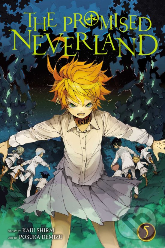 Kniha: The Promised Neverland 5 (Kaiu Shirai). Viz Media, 2018 Kniha: The Promised Neverland 5 (Kaiu Shirai). Viz Media, 2018