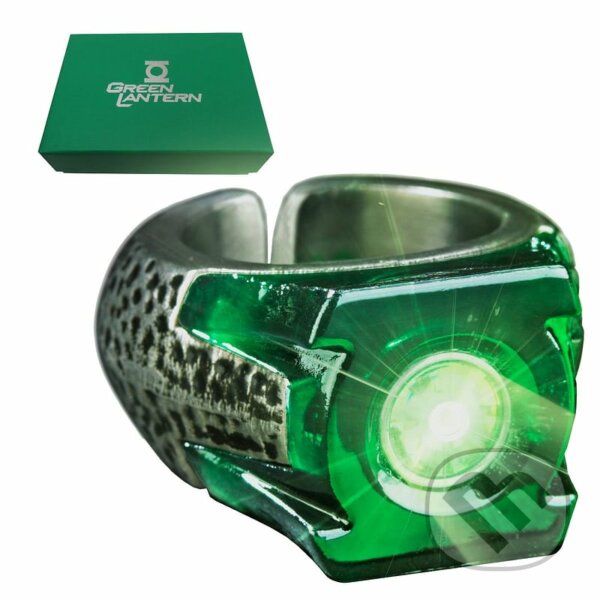 Prsten DC Comics - Green Lantern, svítící (Fantasy). Fantasy, 2020 Prsten DC Comics - Green Lantern, svítící (Fantasy). Fantasy, 2020