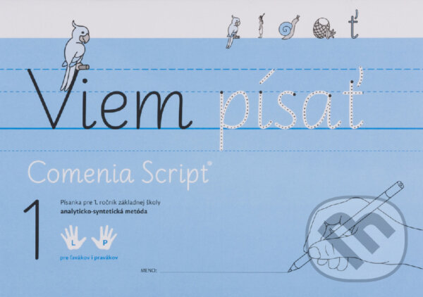 Kniha: Viem písať 1 + 2. Comenia Script - Analyticko-syntetická metóda (Radana Lencová). Indícia, s.r.o., 2017 Kniha: Viem písať 1 + 2. Comenia Script - Analyticko-syntetická metóda (Radana Lencová). Indícia, s.r.o., 2017