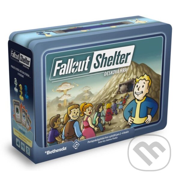 Spoločenská hra: Fallout Shelter (ADC BF). ADC BF, 2020 Spoločenská hra: Fallout Shelter (ADC BF). ADC BF, 2020
