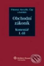Kniha: Obchodní zákoník (Jarmila Pokorná, Zdeněk Čáp, Zdeněk Kovařík a kolektiv). Wolters Kluwer ČR, 2010 Kniha: Obchodní zákoník (Jarmila Pokorná, Zdeněk Čáp, Zdeněk Kovařík a kolektiv). Wolters Kluwer ČR, 2010