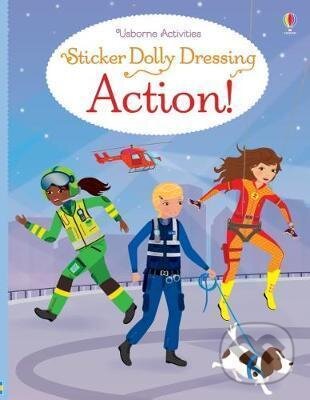 Kniha: Action! (Fiona Watt). Usborne, 2019 Kniha: Action! (Fiona Watt). Usborne, 2019