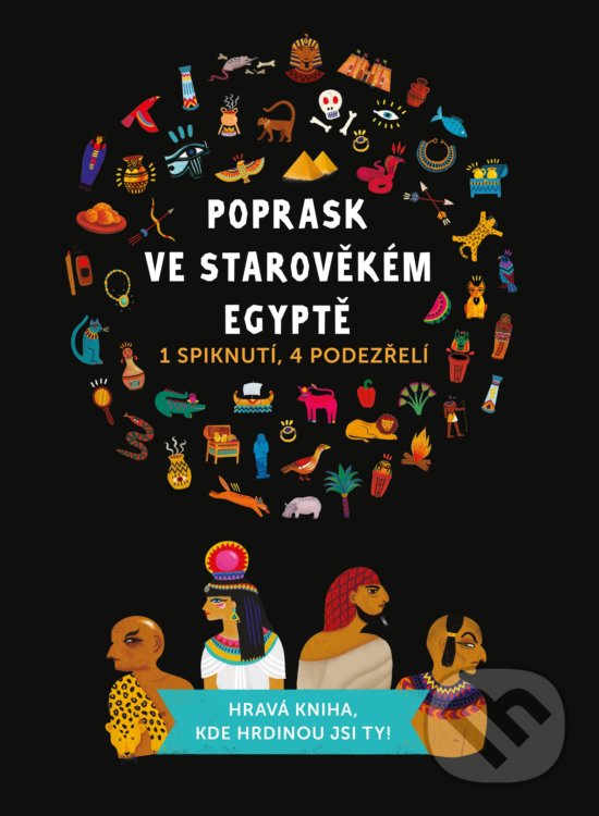 Kniha: Poprask ve starověkém Egyptě (Camille Gautier a Margaux Carpentier). Edika, 2020 Kniha: Poprask ve starověkém Egyptě (Camille Gautier a Margaux Carpentier). Edika, 2020