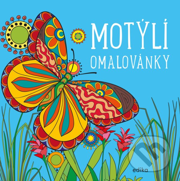 Kniha: Motýlí omalovánky (Julie Bezděková). Edika, 2020 Kniha: Motýlí omalovánky (Julie Bezděková). Edika, 2020