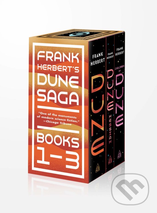 Kniha: Dune Saga 3-Book Boxed Set (Frank Herbert). Ace, 2020 Kniha: Dune Saga 3-Book Boxed Set (Frank Herbert). Ace, 2020