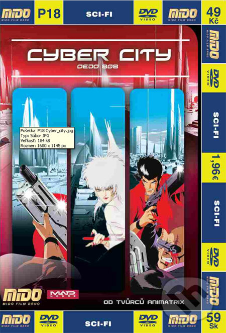 Film: Cyber City Oedo 808 (Yoshiaki Kawajiri) (DVD). , 1991 Film: Cyber City Oedo 808 (Yoshiaki Kawajiri) (DVD). , 1991