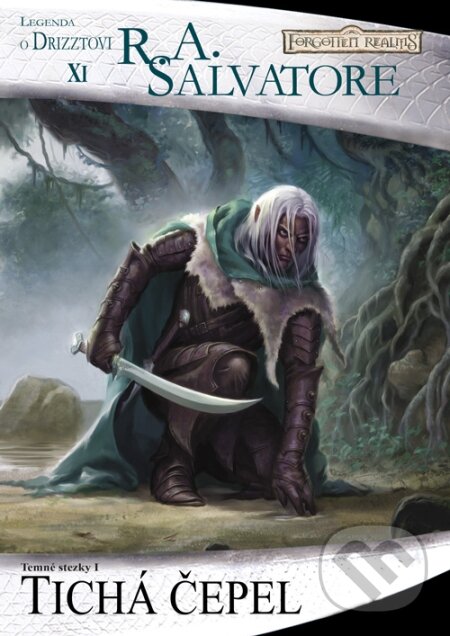 Kniha: Tichá čepel: Temné stezky 1 (R.A. Salvatore). FANTOM Print, 2010 Kniha: Tichá čepel: Temné stezky 1 (R.A. Salvatore). FANTOM Print, 2010