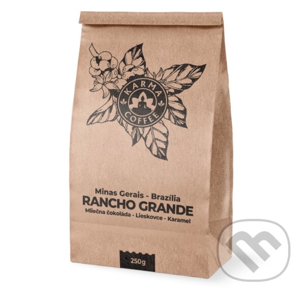 Kávy a čaje: Rancho Grande (Karma Coffee). Karma Coffee, 2020 Kávy a čaje: Rancho Grande (Karma Coffee). Karma Coffee, 2020