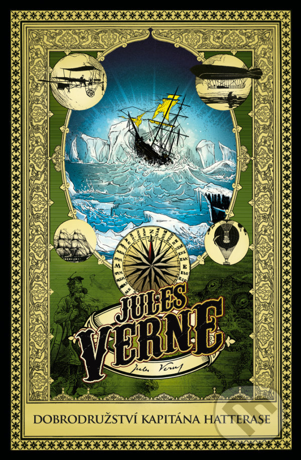 Kniha: Dobrodružství kapitána Hatterase (Jules Verne). Edice knihy Omega, 2020 Kniha: Dobrodružství kapitána Hatterase (Jules Verne). Edice knihy Omega, 2020