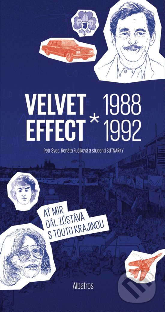 Kniha: Velvet Effect 1988 - 1992 (Petr Švec a Renáta Fučíková). Albatros CZ, 2020 Kniha: Velvet Effect 1988 - 1992 (Petr Švec a Renáta Fučíková). Albatros CZ, 2020