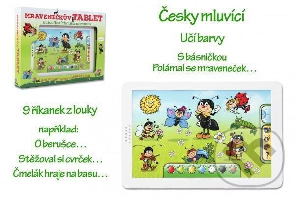 Společenská hra: Mravenečkův tablet se zvukem (Bonaparte). Bonaparte, 2020 Společenská hra: Mravenečkův tablet se zvukem (Bonaparte). Bonaparte, 2020