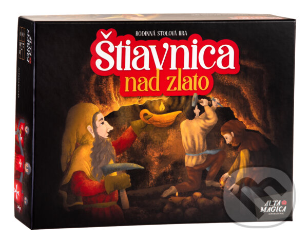 Spoločenská hra: Štiavnica nad zlato (Alta Magica). Alta Magica, 2020 Spoločenská hra: Štiavnica nad zlato (Alta Magica). Alta Magica, 2020