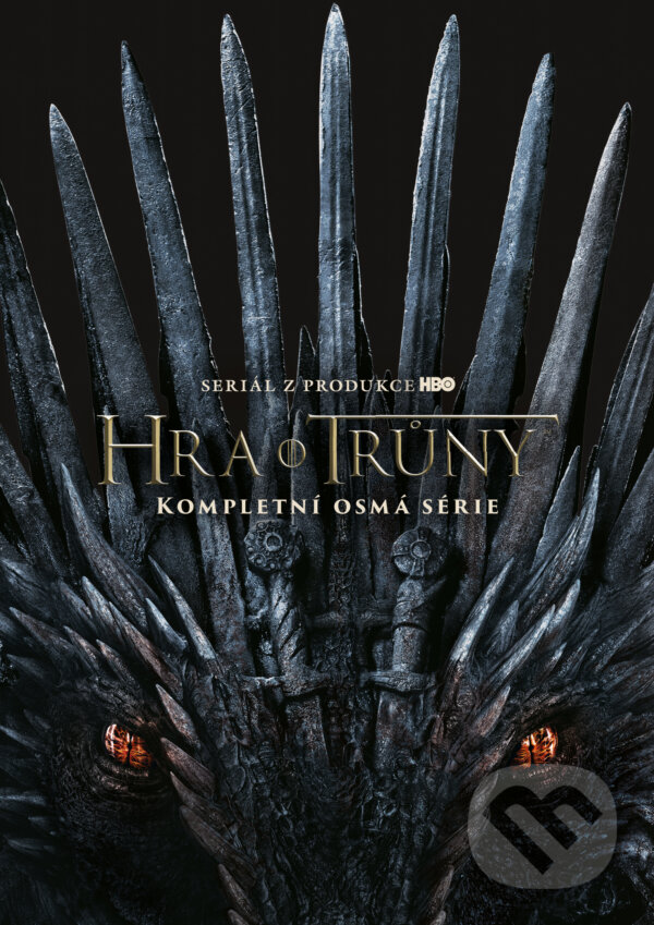 Film: Hra o trůny 8. série (Timothy Van Patten, Daniel Minahan, Jeremy Podeswa, Alan Taylor, David Petrarca, Brian Kirk, Neil Marshall, Alex Graves, Michelle MacLaren, Michael Slovis, Daniel S, Alik Sakharov, Mark Mylod, D.B. Weiss, David Benioff, David Nutter a Miguel Sapochnik) (DVD). Magicbox, 2020 Film: Hra o trůny 8. série (Timothy Van Patten, Daniel Minahan, Jeremy Podeswa, Alan Taylor, David Petrarca, Brian Kirk, Neil Marshall, Alex Graves, Michelle MacLaren, Michael Slovis, Daniel S, Alik Sakharov, Mark Mylod, D.B. Weiss, David Benioff, David Nutter a Miguel Sapochnik) (DVD). Magicbox, 2020