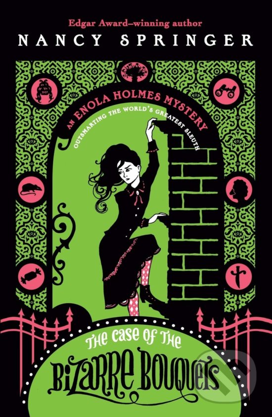 Kniha: The Case of the Bizarre Bouquets (Nancy Springer). Puffin Books, 2009 Kniha: The Case of the Bizarre Bouquets (Nancy Springer). Puffin Books, 2009
