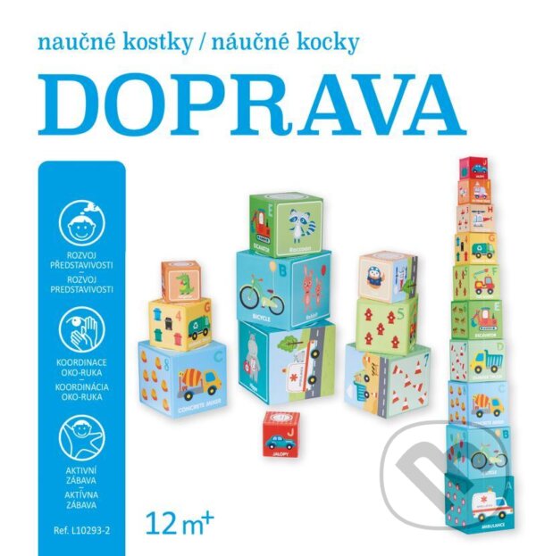 Spoločenská hra: Doprava - Naučné kostky (INFOA). INFOA, 2020 Spoločenská hra: Doprava - Naučné kostky (INFOA). INFOA, 2020