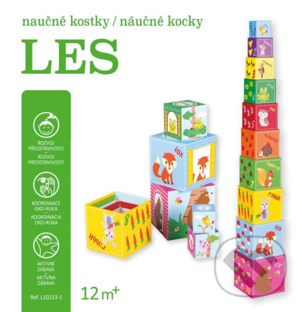 Spoločenská hra: Les - Naučné kostky (INFOA). INFOA, 2020 Spoločenská hra: Les - Naučné kostky (INFOA). INFOA, 2020