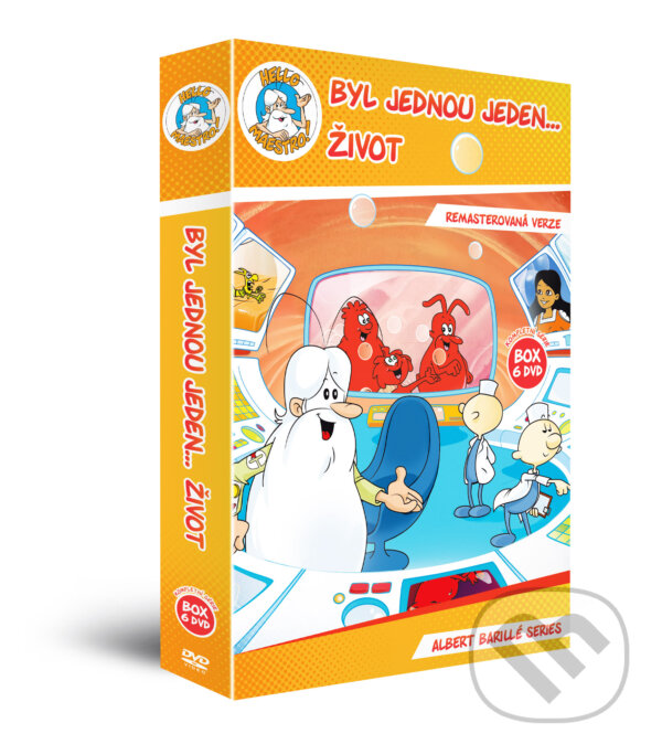 Film: Byl jednou jeden život - remasterovaná verze (6 DVD kolekcia) (Albert Barillé) (DVD). Hollywood, 2020 Film: Byl jednou jeden život - remasterovaná verze (6 DVD kolekcia) (Albert Barillé) (DVD). Hollywood, 2020