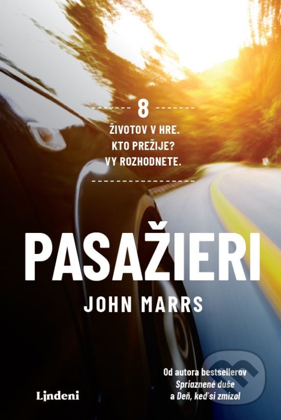 Kniha: Pasažieri (John Marrs). Lindeni, 2021 Kniha: Pasažieri (John Marrs). Lindeni, 2021