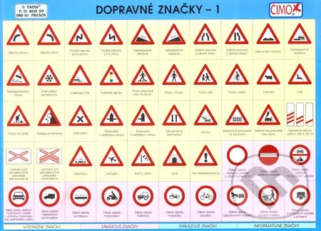 Dopravné značky 1 (TAOSI - Ing. Andrej Šimko). TAOSI - Ing. Andrej Šimko, 2010 Dopravné značky 1 (TAOSI - Ing. Andrej Šimko). TAOSI - Ing. Andrej Šimko, 2010