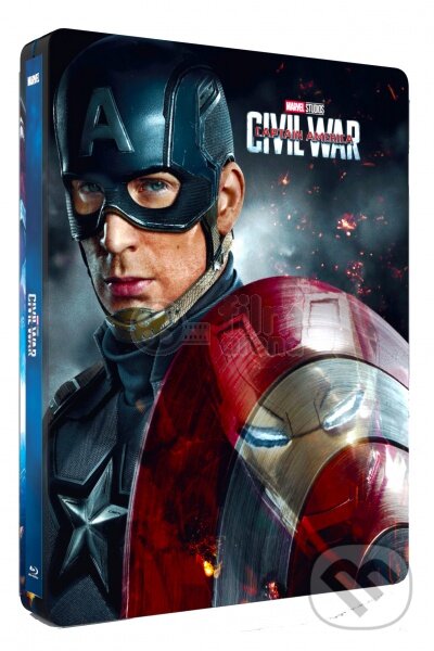 Film: Captain America: Občanská válka + Lenticular Magnet 3D (Nový vizuál) (Anthony Russo a Joe Russo) (Steelbook). Filmaréna, 2017 Film: Captain America: Občanská válka + Lenticular Magnet 3D (Nový vizuál) (Anthony Russo a Joe Russo) (Steelbook). Filmaréna, 2017