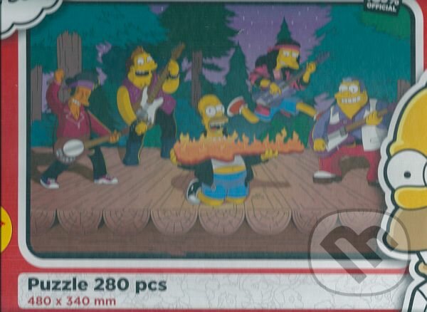 Puzzle: Simpsonovi puzzle 280 (EFKO karton s.r.o.). EFKO karton s.r.o. Puzzle: Simpsonovi puzzle 280 (EFKO karton s.r.o.). EFKO karton s.r.o.