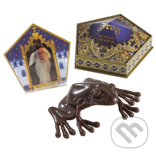 Replika Harry Potter: Čokoládová žabka (Noble Collection). Noble Collection, 2020 Replika Harry Potter: Čokoládová žabka (Noble Collection). Noble Collection, 2020