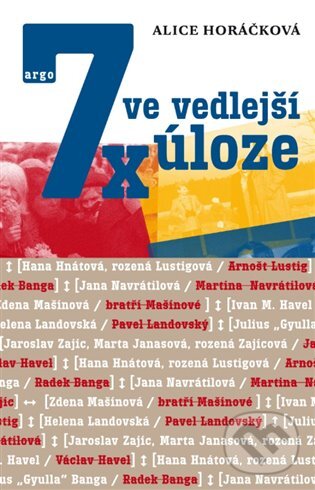 E-kniha: 7x ve vedlejší úloze (Alice Horáčková). Argo, 2016 E-kniha: 7x ve vedlejší úloze (Alice Horáčková). Argo, 2016