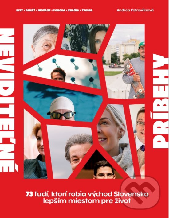 Kniha: Neviditeľné príbehy (Andrea Petrovčinová). Creative Industry Košice, 2020 Kniha: Neviditeľné príbehy (Andrea Petrovčinová). Creative Industry Košice, 2020