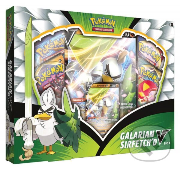 Společenská hra: Pokémon TCG: Galarian Sirfetch´d V Box (ADC BF). ADC BF, 2020 Společenská hra: Pokémon TCG: Galarian Sirfetch´d V Box (ADC BF). ADC BF, 2020
