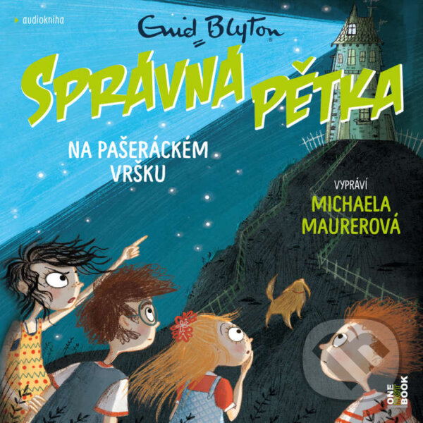 Audiokniha: Správná pětka na Pašeráckém vršku (Enid Blytonová). OneHotBook, 2020 Audiokniha: Správná pětka na Pašeráckém vršku (Enid Blytonová). OneHotBook, 2020