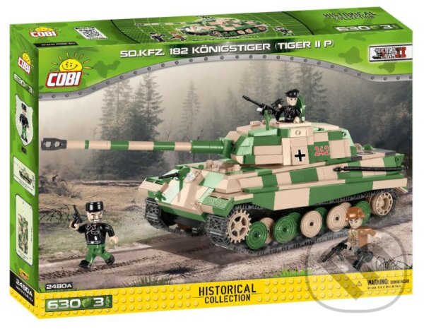 Spoločenská hra: Stavebnice COBI - Tiger II (Magic Baby s.r.o.). Magic Baby s.r.o., 2020 Spoločenská hra: Stavebnice COBI - Tiger II (Magic Baby s.r.o.). Magic Baby s.r.o., 2020