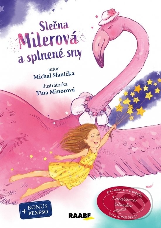 Kniha: Slečna Milerová a splnené sny (Michal Slanička). Raabe, 2020 Kniha: Slečna Milerová a splnené sny (Michal Slanička). Raabe, 2020